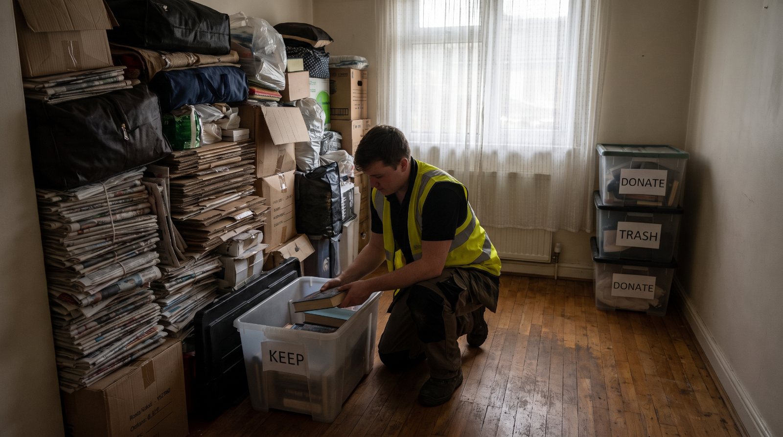 Hoarder cleanup service in Erie, PA